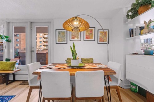301-1309 14 Avenue Sw, Calgary, AB - Indoor Photo Showing Dining Room