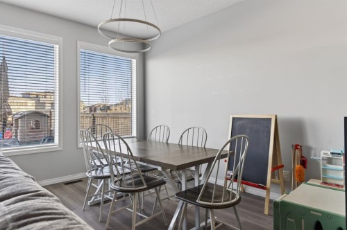 247 Belmont Heath Sw, Calgary, AB - Indoor Photo Showing Dining Room