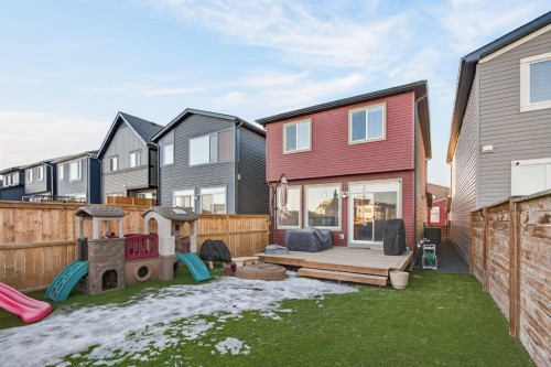 247 Belmont Heath Sw, Calgary, AB - Outdoor With Deck Patio Veranda With Exterior
