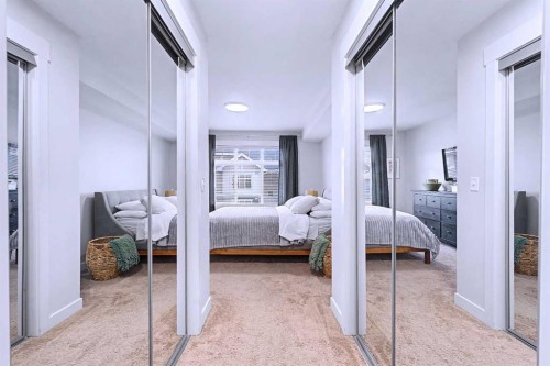 4408-155 Skyview Ranch Way Ne, Calgary, AB - Indoor Photo Showing Bedroom