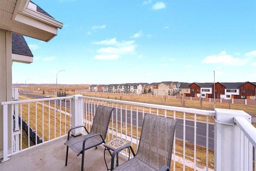 4408-155 Skyview Ranch Way Ne, Calgary, AB - Outdoor With Balcony With Exterior