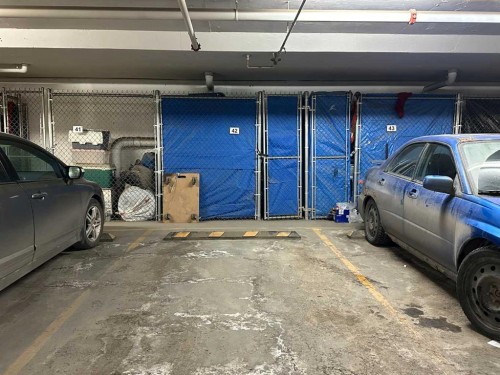 4408-155 Skyview Ranch Way Ne, Calgary, AB - Indoor Photo Showing Garage