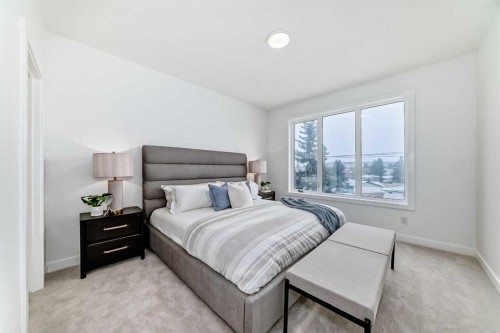 8530 Bowness Road Nw, Calgary, AB - Indoor Photo Showing Bedroom