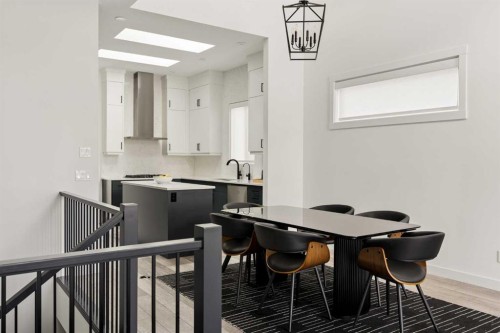 103 Haskayne Drive Nw, Calgary, AB - Indoor Photo Showing Dining Room