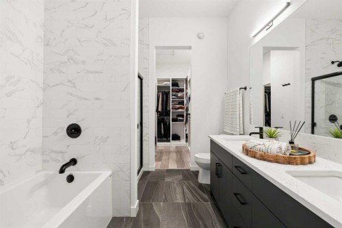 103 Haskayne Drive Nw, Calgary, AB - Indoor Photo Showing Bathroom