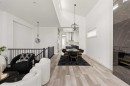 103 Haskayne Drive Nw, Calgary, AB  - Indoor With Fireplace 