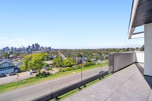 120 13 Street Ne, Calgary, AB - Outdoor With Balcony With View