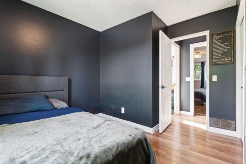 147 Falchurch Crescent Ne, Calgary, AB - Indoor Photo Showing Bedroom