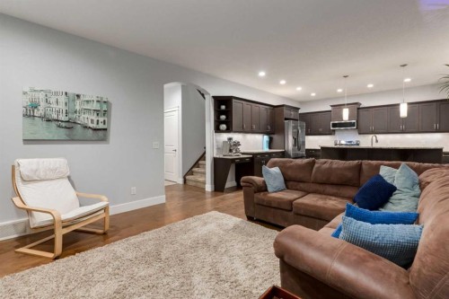 2050 High Country Rise, High River, AB - Indoor Photo Showing Living Room