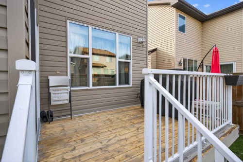 2075 Brightoncrest Common Se, Calgary, AB - Outdoor With Deck Patio Veranda With Exterior
