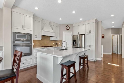 2075 Brightoncrest Common Se, Calgary, AB - Indoor Photo Showing Kitchen With Upgraded Kitchen