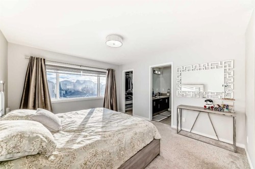159 Evanscrest Park Nw, Calgary, AB - Indoor Photo Showing Bedroom