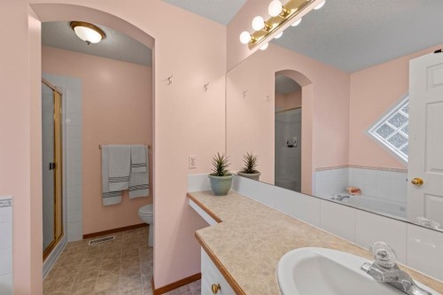 161 West Lakeview Drive, Chestermere, AB - Indoor Photo Showing Bathroom