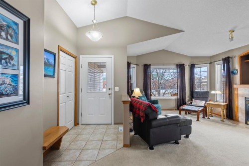 161 West Lakeview Drive, Chestermere, AB - Indoor With Fireplace