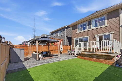19 Masters Green Se, Calgary, AB - Outdoor With Deck Patio Veranda