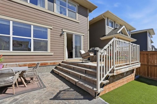 19 Masters Green Se, Calgary, AB - Outdoor With Deck Patio Veranda With Exterior