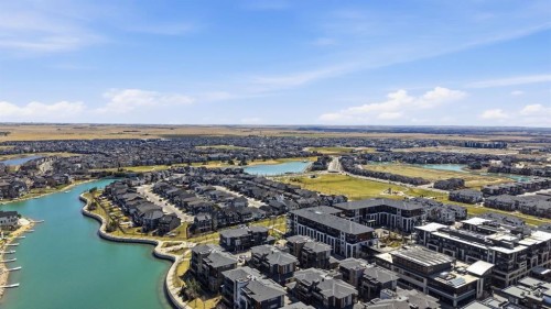 19 Masters Green Se, Calgary, AB - Outdoor With Body Of Water With View