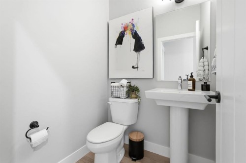 19 Masters Green Se, Calgary, AB - Indoor Photo Showing Bathroom