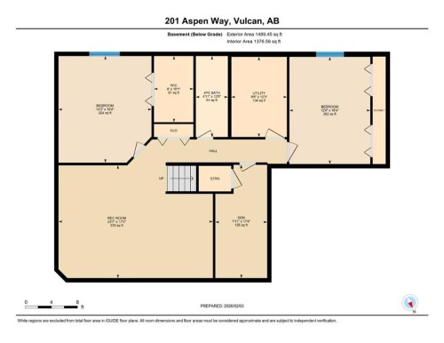 201 Aspen Way, Vulcan, AB 