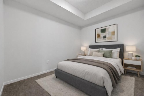 1106-33 Carringham Gate Nw, Calgary, AB - Indoor Photo Showing Bedroom