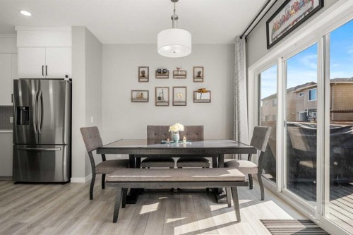 237 Walgrove Boulevard Se, Calgary, AB - Indoor Photo Showing Dining Room