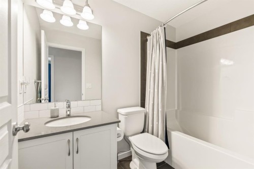 63 Seton Gardens Se, Calgary, AB - Indoor Photo Showing Bathroom