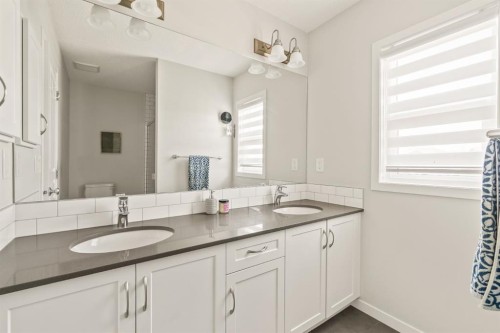 63 Seton Gardens Se, Calgary, AB - Indoor Photo Showing Bathroom