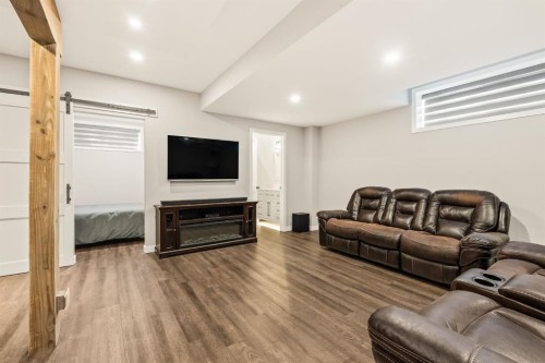 63 Seton Gardens Se, Calgary, AB - Indoor Photo Showing Basement