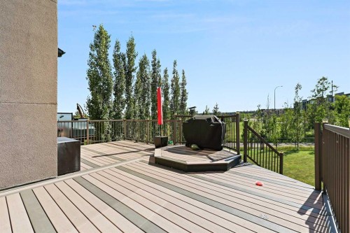 309 Sage Meadows Circle Nw, Calgary, AB - Outdoor With Deck Patio Veranda With Exterior