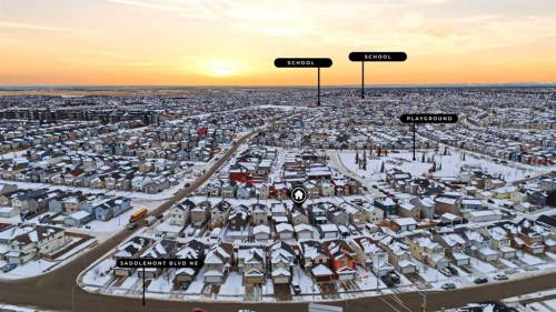 81 Saddlemont Road Ne, Calgary, AB - Outdoor With View