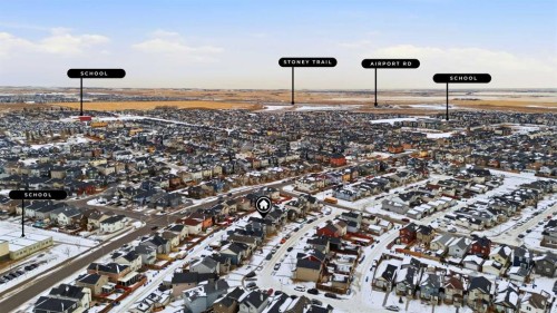 81 Saddlemont Road Ne, Calgary, AB - Outdoor With View