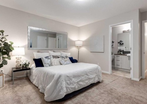 63 Panton Way Nw, Calgary, AB - Indoor Photo Showing Bedroom