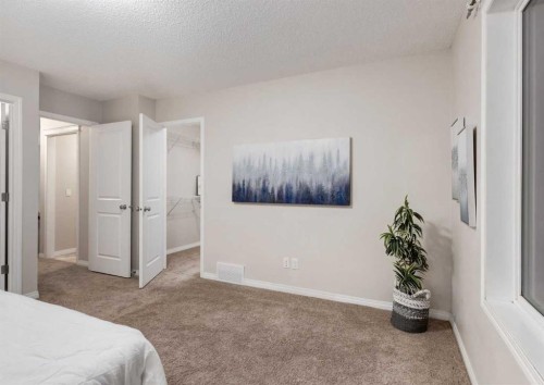 63 Panton Way Nw, Calgary, AB - Indoor Photo Showing Bedroom