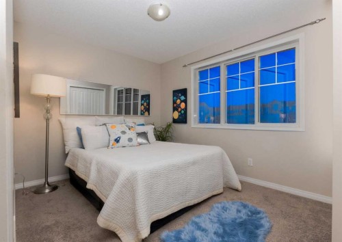 63 Panton Way Nw, Calgary, AB - Indoor Photo Showing Bedroom
