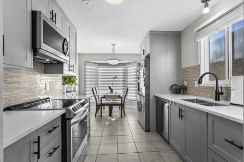 78 Templeson Crescent Ne, Calgary, AB - Indoor Photo Showing Kitchen With Double Sink With Upgraded Kitchen