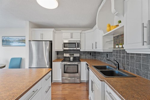 164 Beddington Circle Ne, Calgary, AB - Indoor Photo Showing Kitchen With Stainless Steel Kitchen With Double Sink