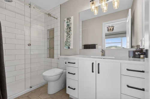 35 Wolf Hollow Park Se, Calgary, AB - Indoor Photo Showing Bathroom