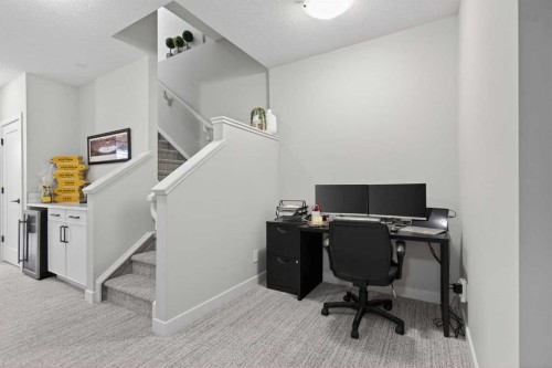 35 Wolf Hollow Park Se, Calgary, AB - Indoor Photo Showing Office