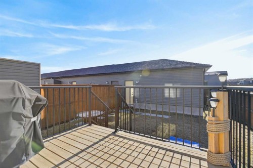 35 Wolf Hollow Park Se, Calgary, AB - Outdoor With Deck Patio Veranda