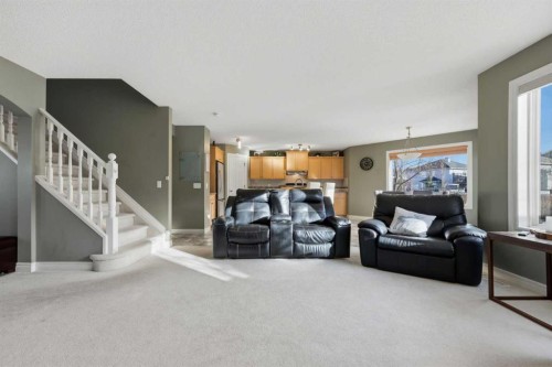 291 Springmere Link Sw, Chestermere, AB - Indoor Photo Showing Living Room
