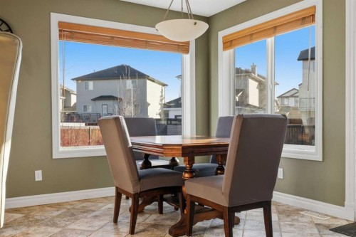 291 Springmere Link Sw, Chestermere, AB - Indoor Photo Showing Dining Room