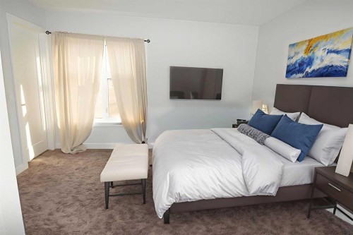 62 Walden Lane Se, Calgary, AB - Indoor Photo Showing Bedroom