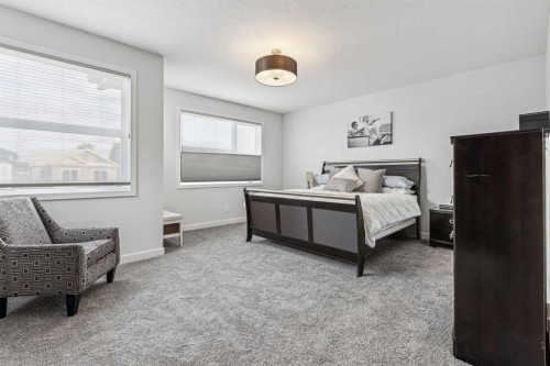 123 Mitchell Way Nw, Calgary, AB - Indoor Photo Showing Bedroom