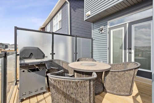 123 Mitchell Way Nw, Calgary, AB - Outdoor With Deck Patio Veranda With Exterior