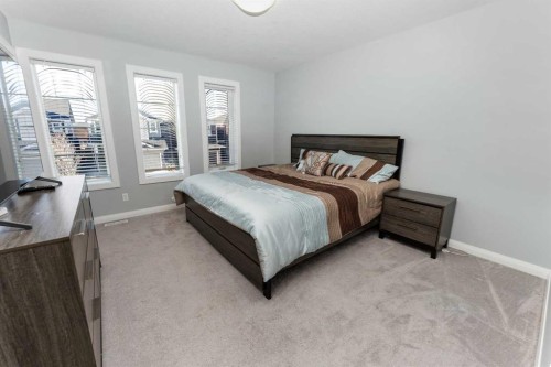 73 Redstone Link Ne, Calgary, AB - Indoor Photo Showing Bedroom