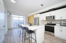 3409-200 Seton Circle Se, Calgary, AB  - Indoor Photo Showing Kitchen With Stainless Steel Kitchen 