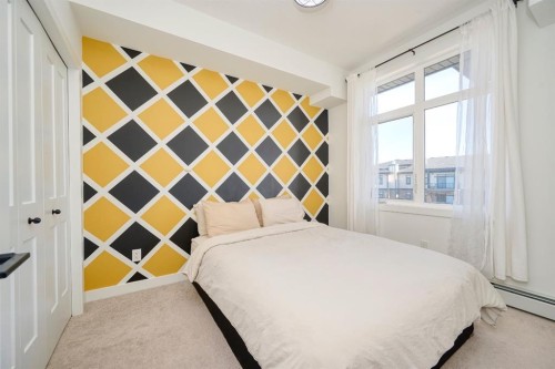 3409-200 Seton Circle Se, Calgary, AB - Indoor Photo Showing Bedroom