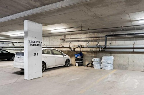518-126 14 Avenue Sw, Calgary, AB - Indoor Photo Showing Garage