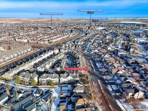 11 Copperfield Court Se, Calgary, AB - Outdoor With View