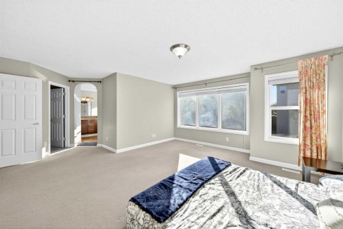21 Panamount Street Nw, Calgary, AB - Indoor Photo Showing Bedroom